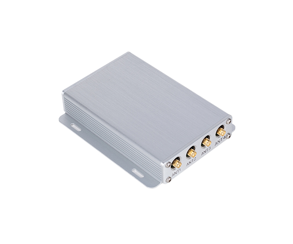 High Speed ISO15693 RFID Reader , Fixed RFID Reader With 4 Antenna Interface DC12V