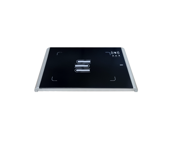 Adjustable RF Power Integrated RFID Pad Reader , Lightweight 13.56 MHz RFID Reader Writer